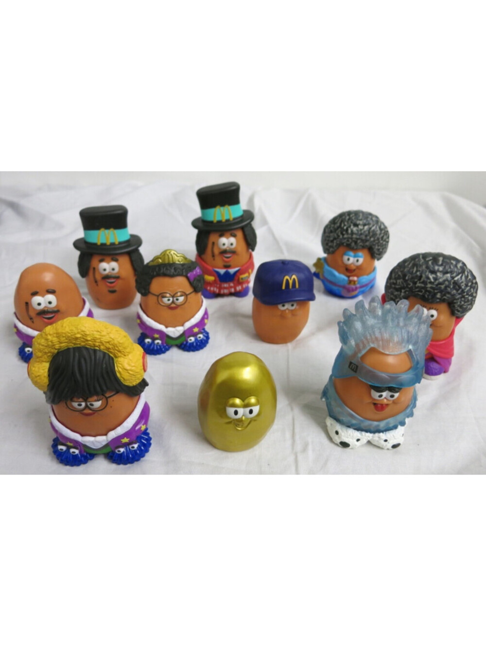 Mcdonalds nugget toys lot golden nugget